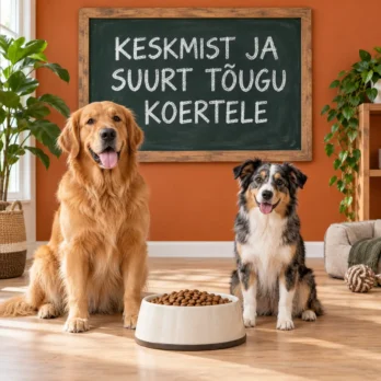 Keskmist ja suurt tõugu koertele