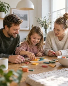 Laps veedab koos vanematega ekraanivabalt aega