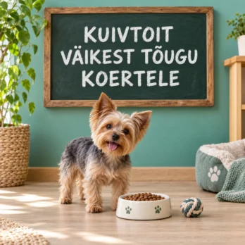 Kuivtoit väikest tõugu koertele