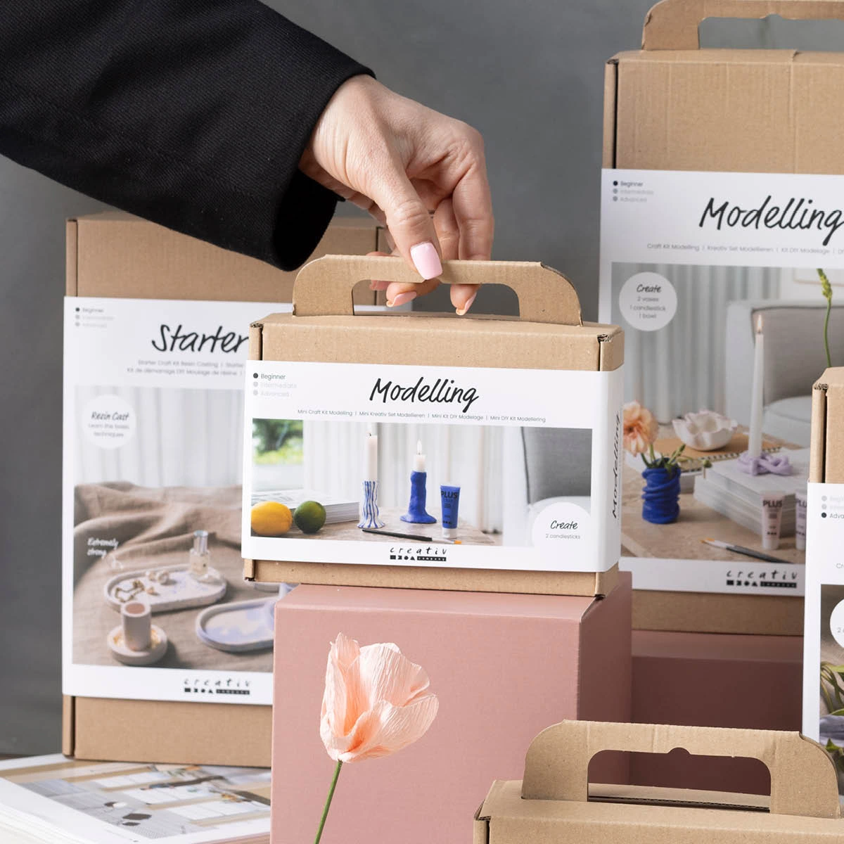 Creativ Company loovkomplektid eri käsitöötehnikate proovimiseks